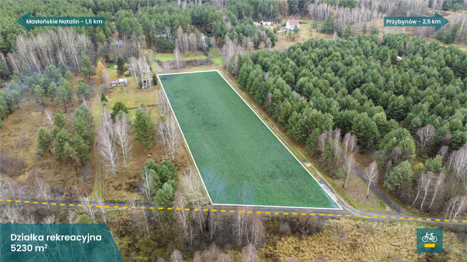 Fotografia Działki Rekreacyjnej
