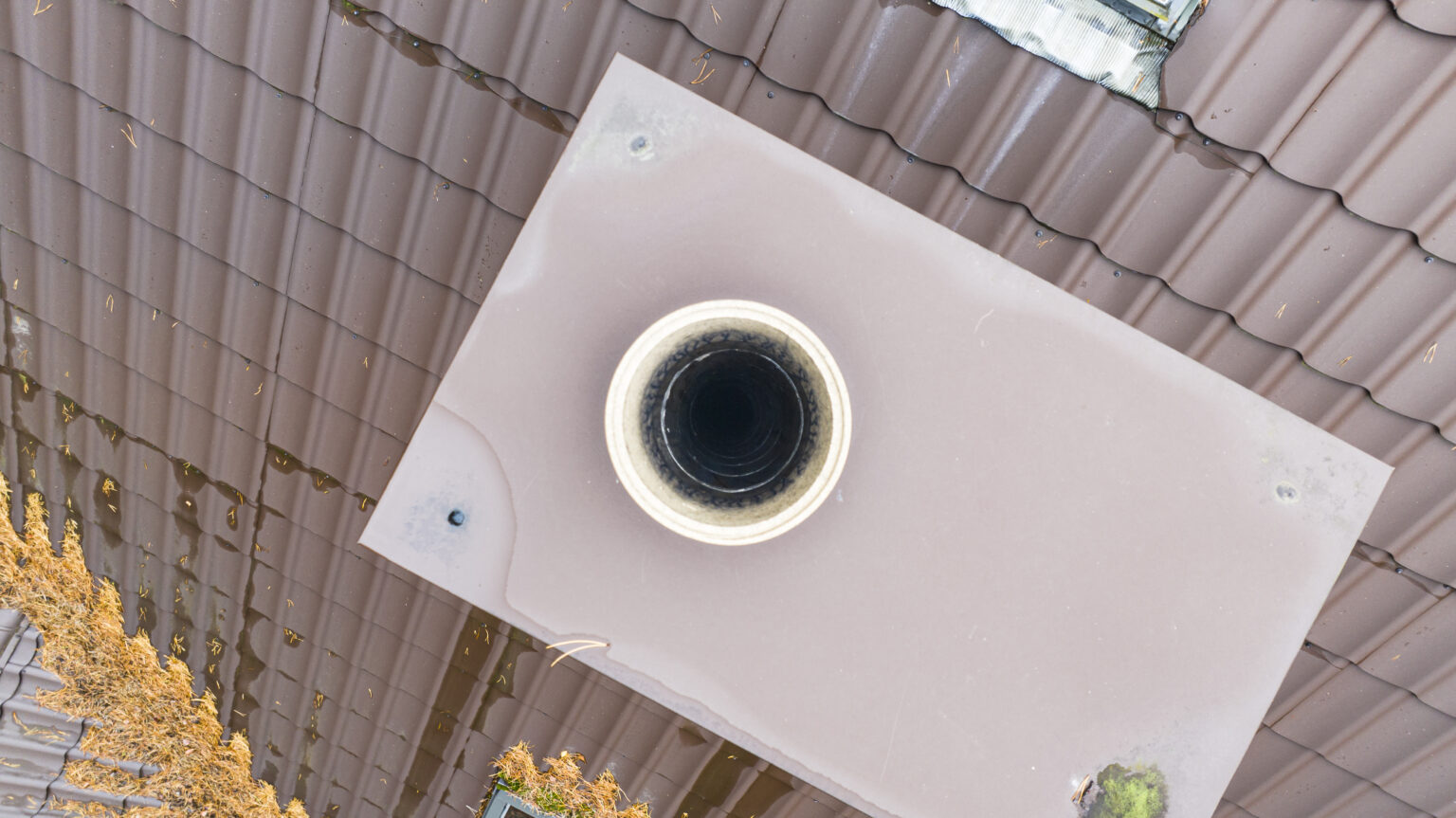 Inspekcja komina z drona