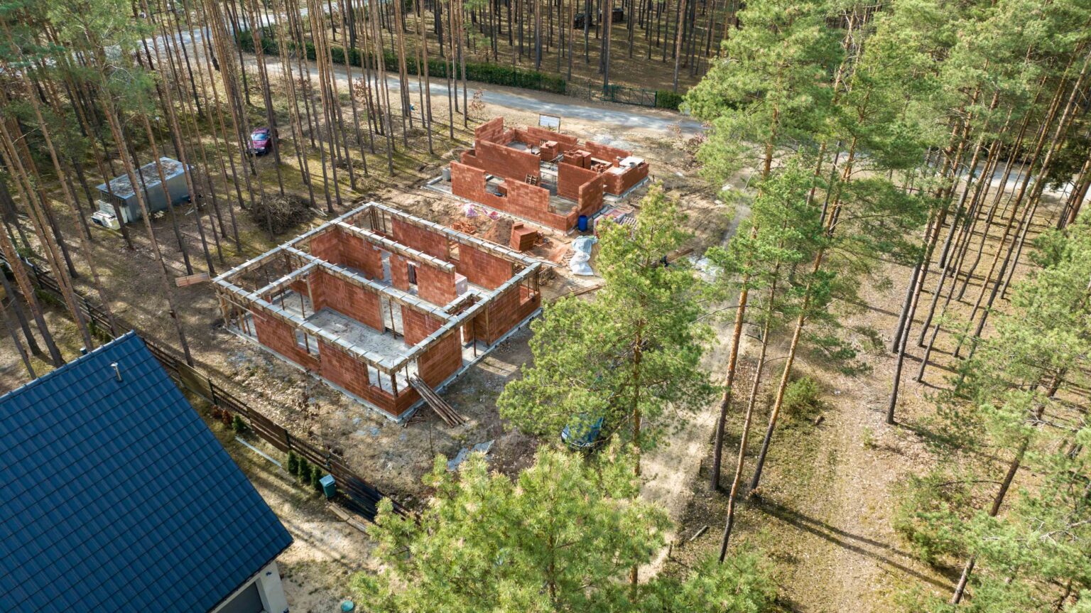 Postęp prac budowlanych 2