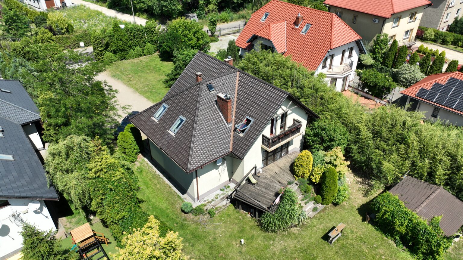 Fotografia z dron nieruchomości